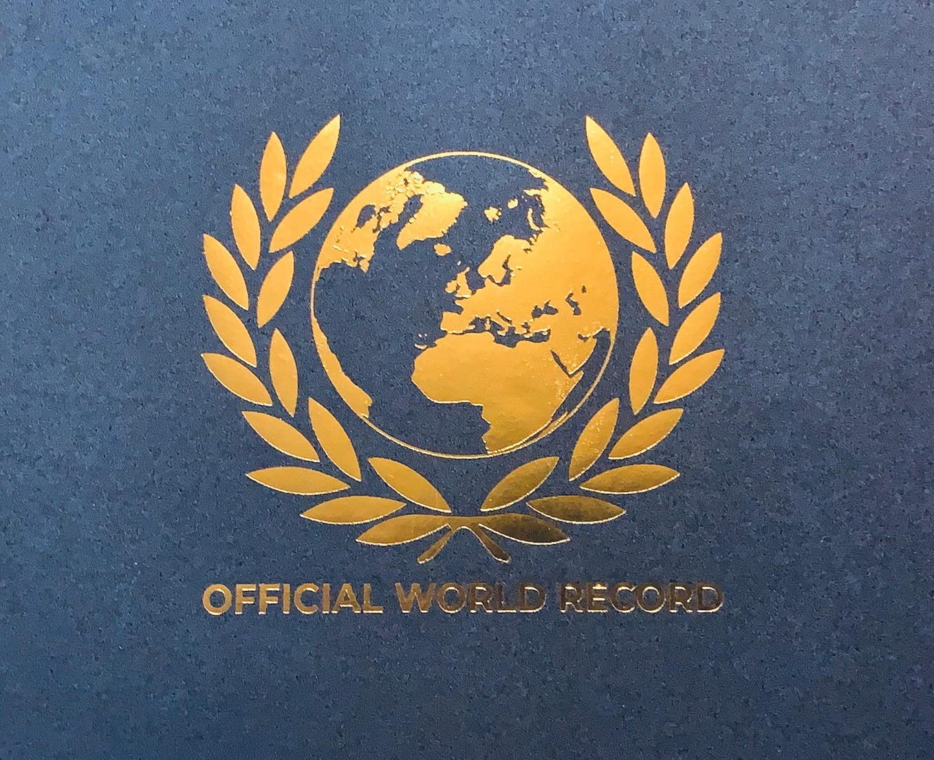 Official World Record real international by Official World Record