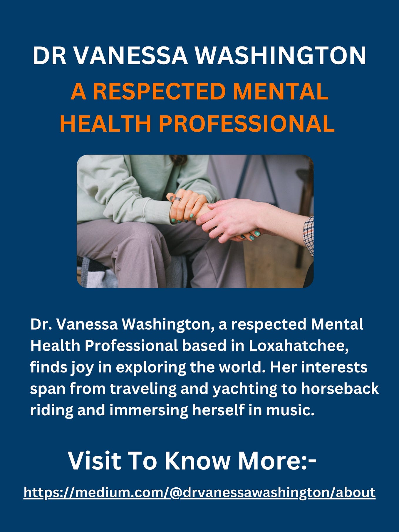 Dr Vanessa Washington — A Licensed Professional Counselor Dr Vanessa