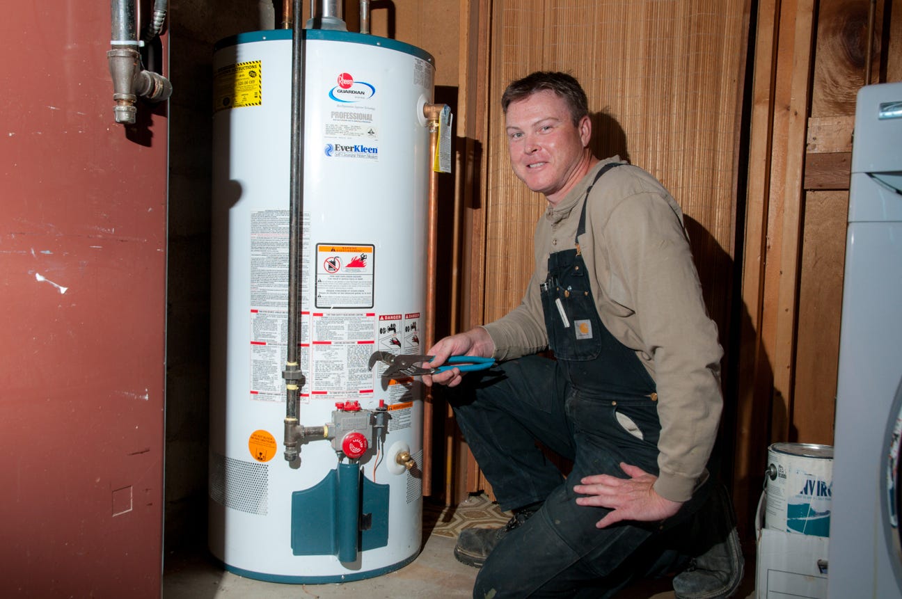 How to do hot water tank installation and replacement by rite temp Medium