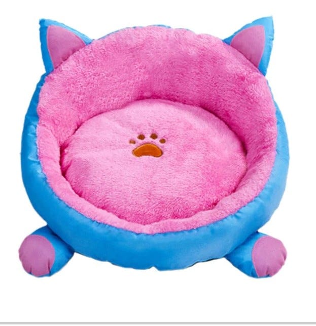 Cat Head Plush Cat Sleeper Bed The Purrfect Cat Shop Medium