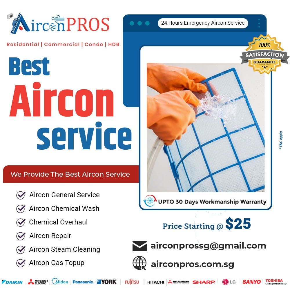 Best Aircon Promotion in Singapore airconpros singapore Medium