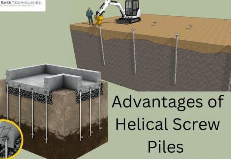helical Screw piles Solidearthtech Medium