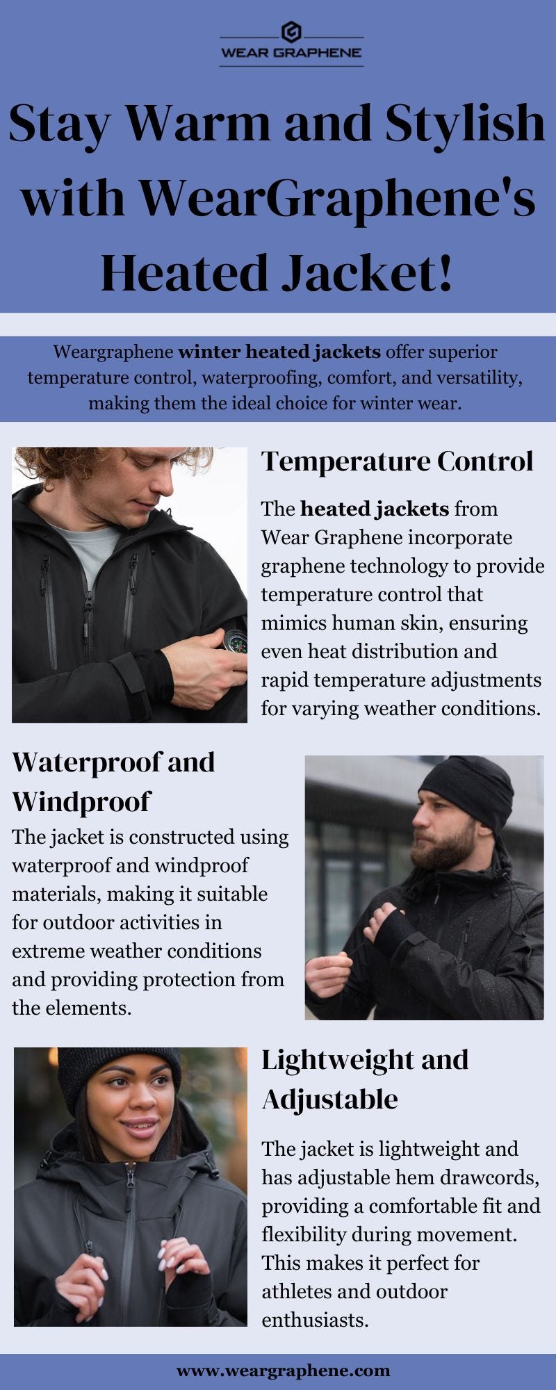 WearGraphene Gamma Jacket — Revolutionizing Your Outdoor Experience! by Weargraphene Jun