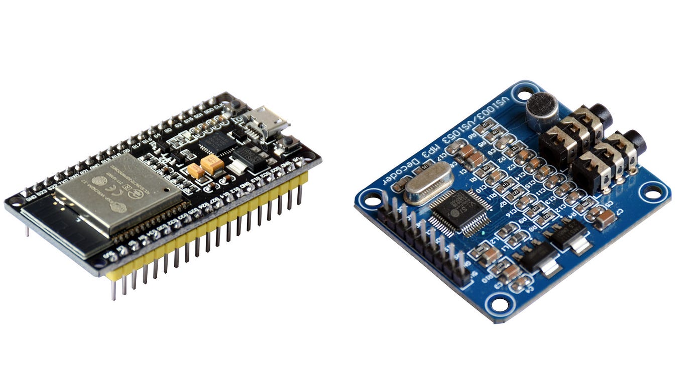 Arduino program for radio using VS1003 and ESP32 by Paulsin