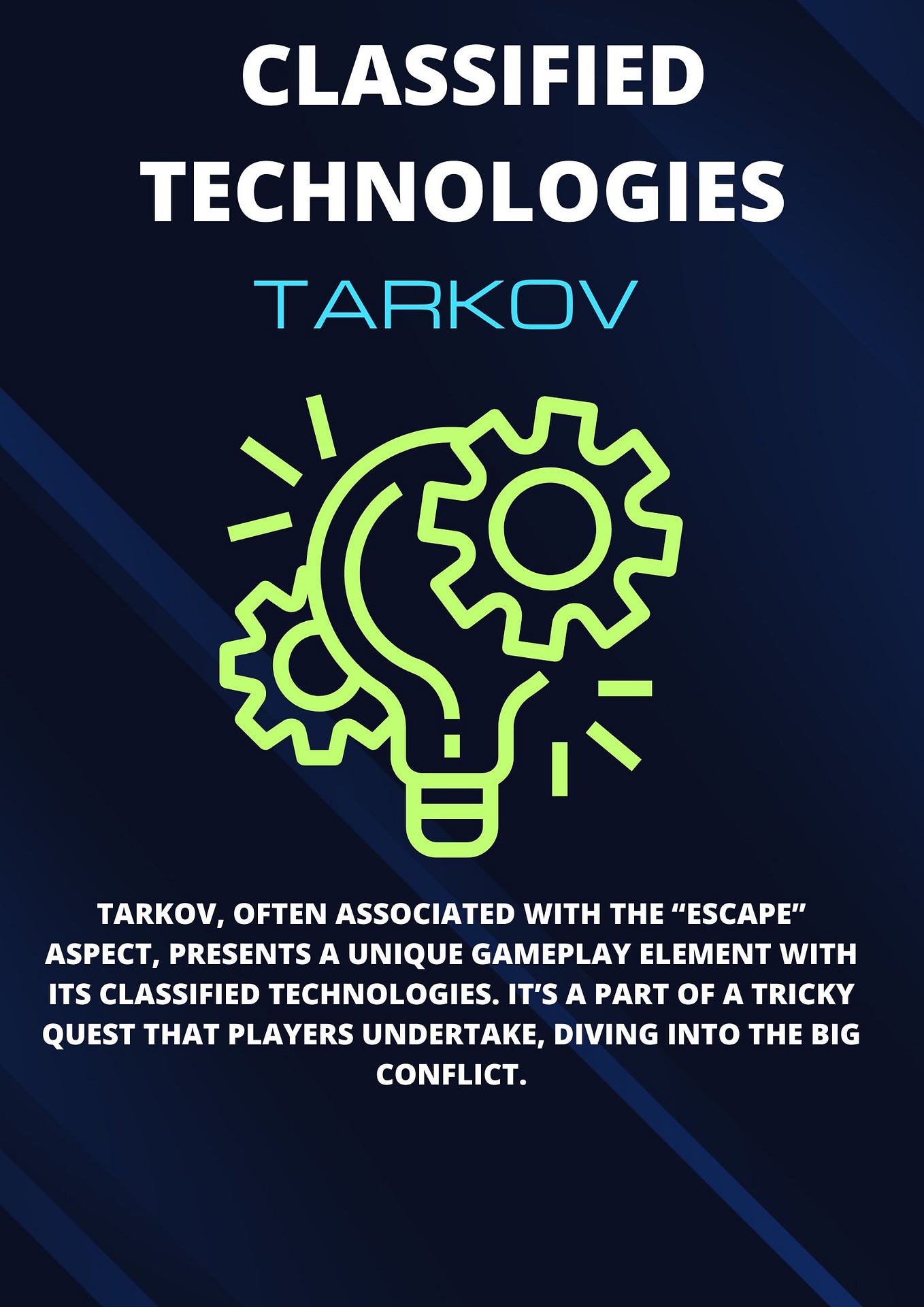 Classified Technologies in Tarkov Unveiling the Secrets by Daniel