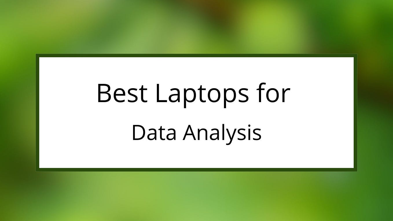 Top 3 Laptops for Data Analysts for 2024 (Budget Friendly) by Parvez Shah Bootcamp