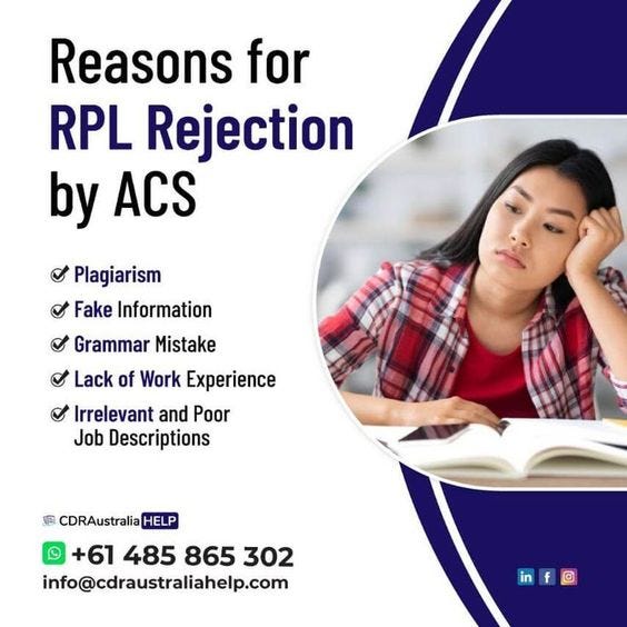Guidelines for writing a perfect ACS RPL report by CDRAustraliaHelp