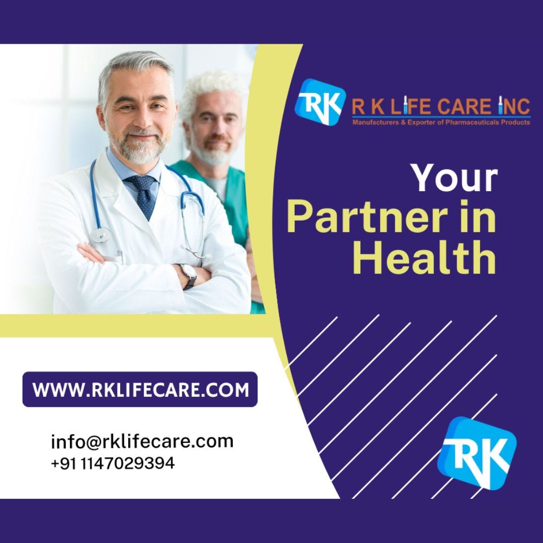 No — 1 Pharmaceutical Company In Delhi by Rklifecare Aug, 2023 Medium