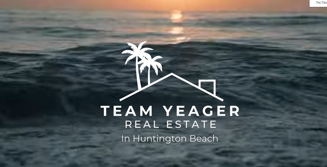 Huntington Beach Real Estate Agent Team Yeager Real Estate