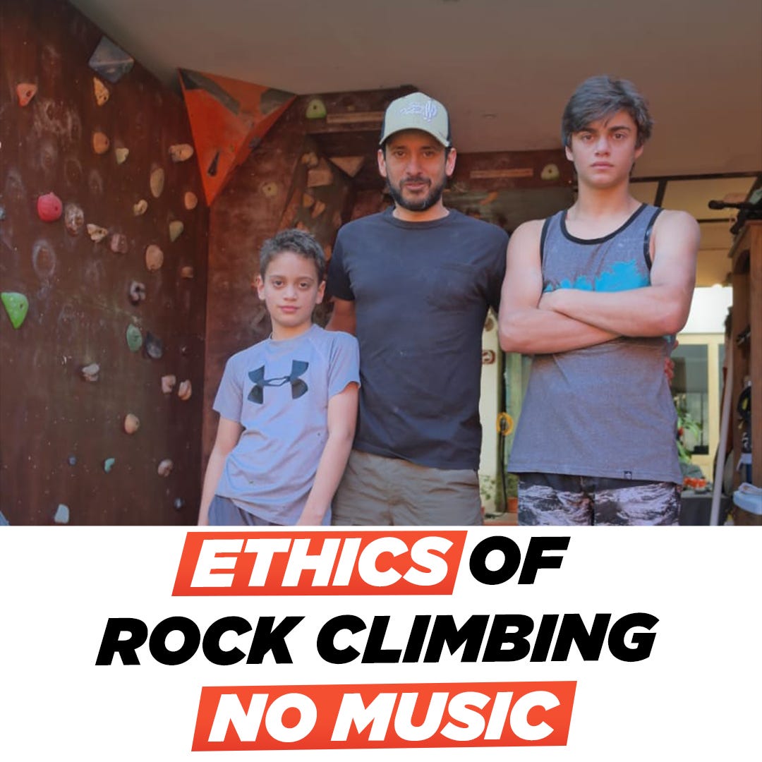 Ethics of Rock Climbing You Need to Be Quiet and Respectful While