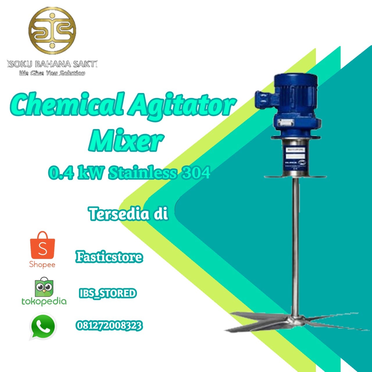 Agitator Mixing Calculations PT. Isoku Bahana sakti Ica Isoku Medium