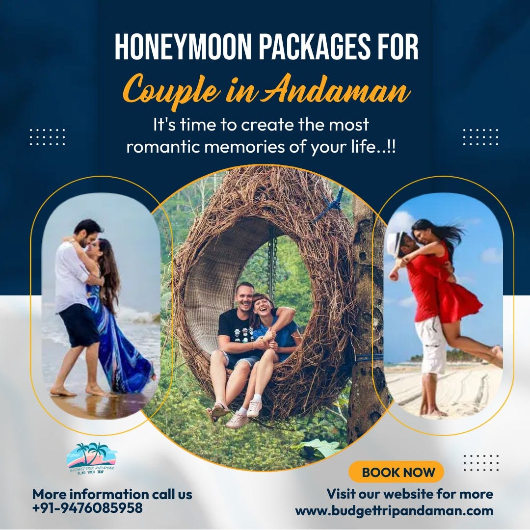 The Ultimate Honeymoon Packages for Couples in Andaman by Budget Trip