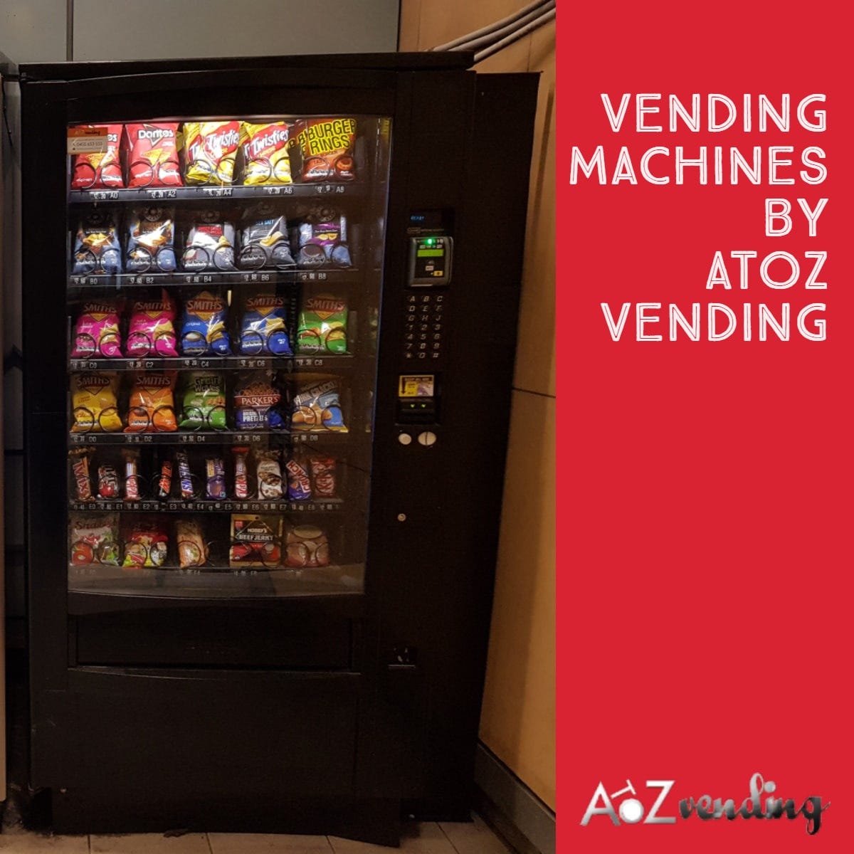 Vending Machines Solutions in Sydney by A To Z Vending by Annie and