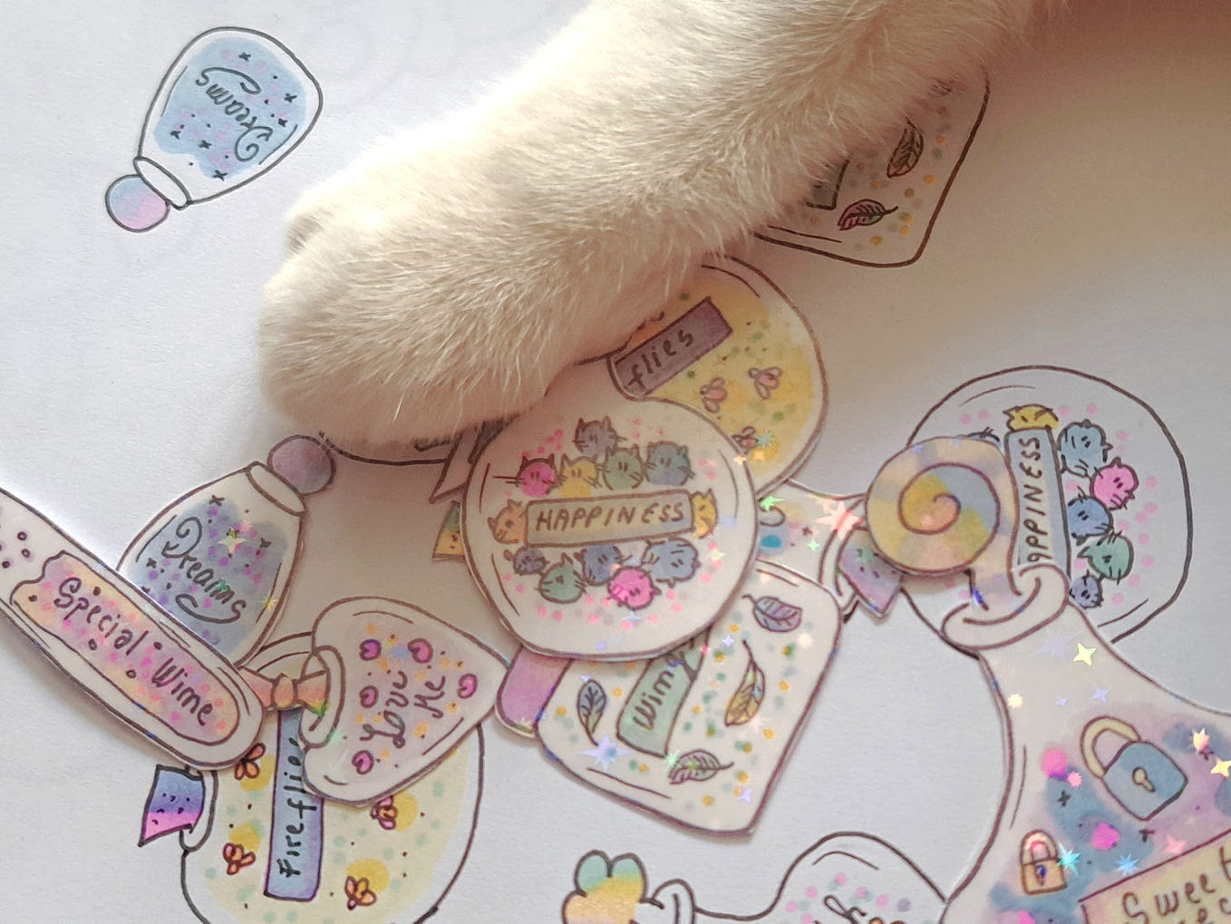 How to turn your art into stickers — Method 3 — Digitalize your art