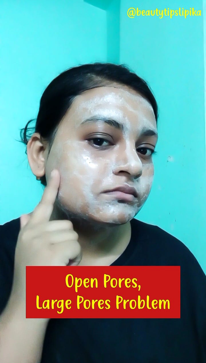 How to get rid of open pores on face naturally by Beauty Tips Lipika