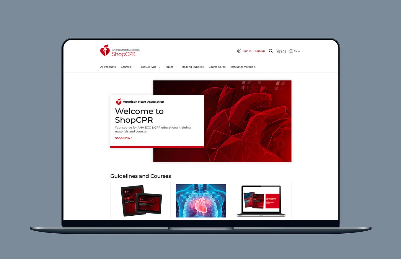 AUI Design System — Case Study. American Heart Association Design… by