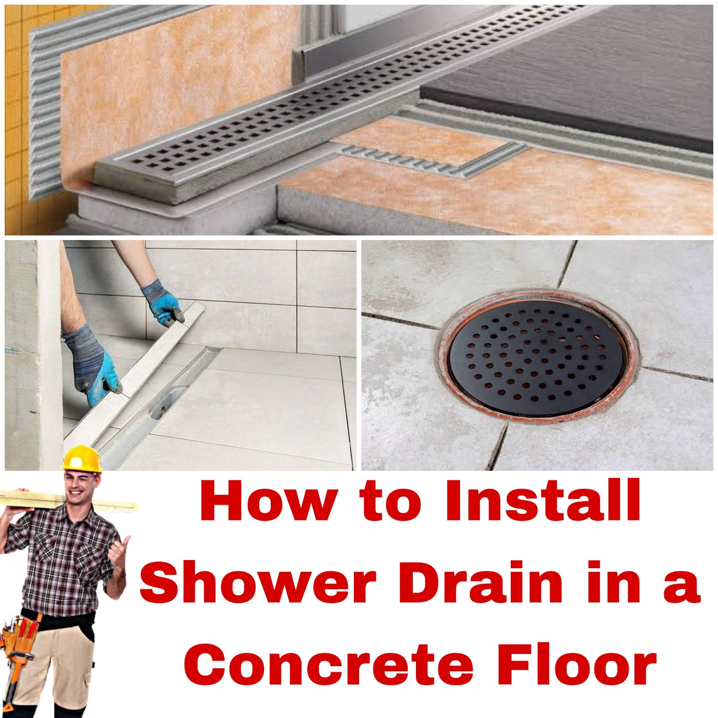 10 Simple Steps To Install A Shower Drain Pipe, 57 OFF