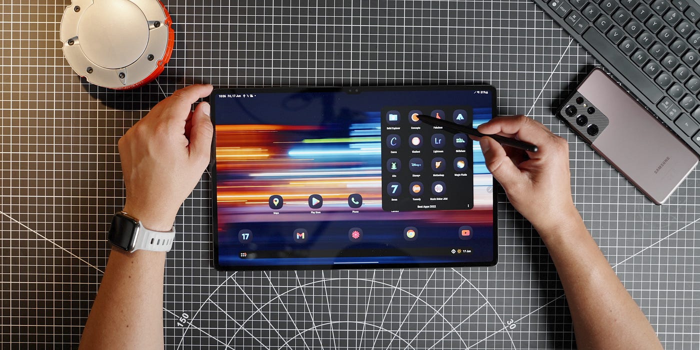 The best apps for the best productivity tablet: The Galaxy Tab S8