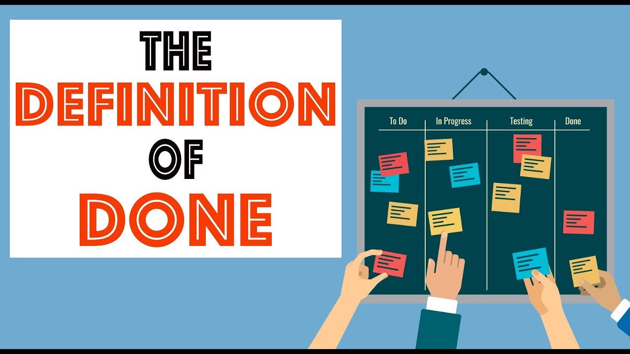 Agile Definition Of Done