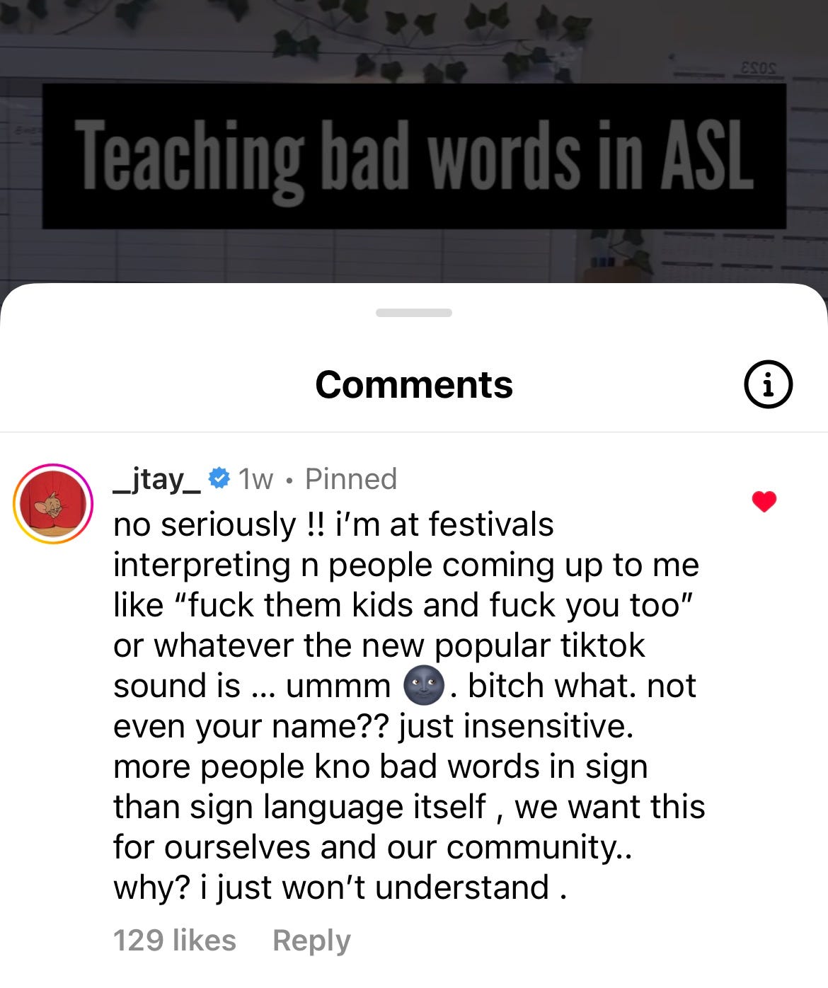 How To Say In Sign Language Bad Words