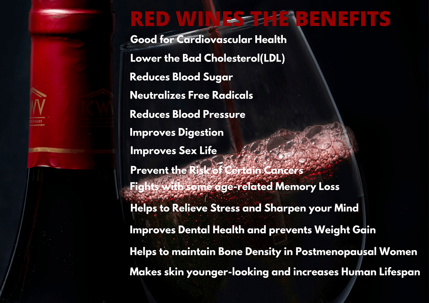 Health Benefits Of Red Wine