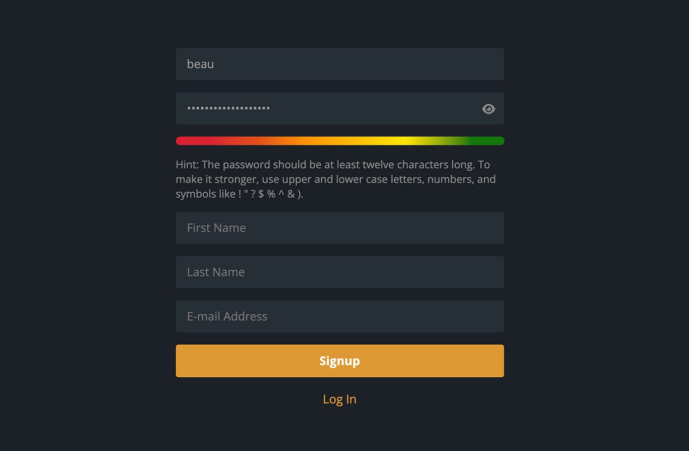 Easy Show &amp; Hide Passwords Plugin | by Beau Beauchamp | JavaScript 