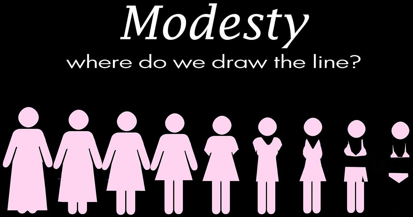 Modest Dressing Definition Big Offers