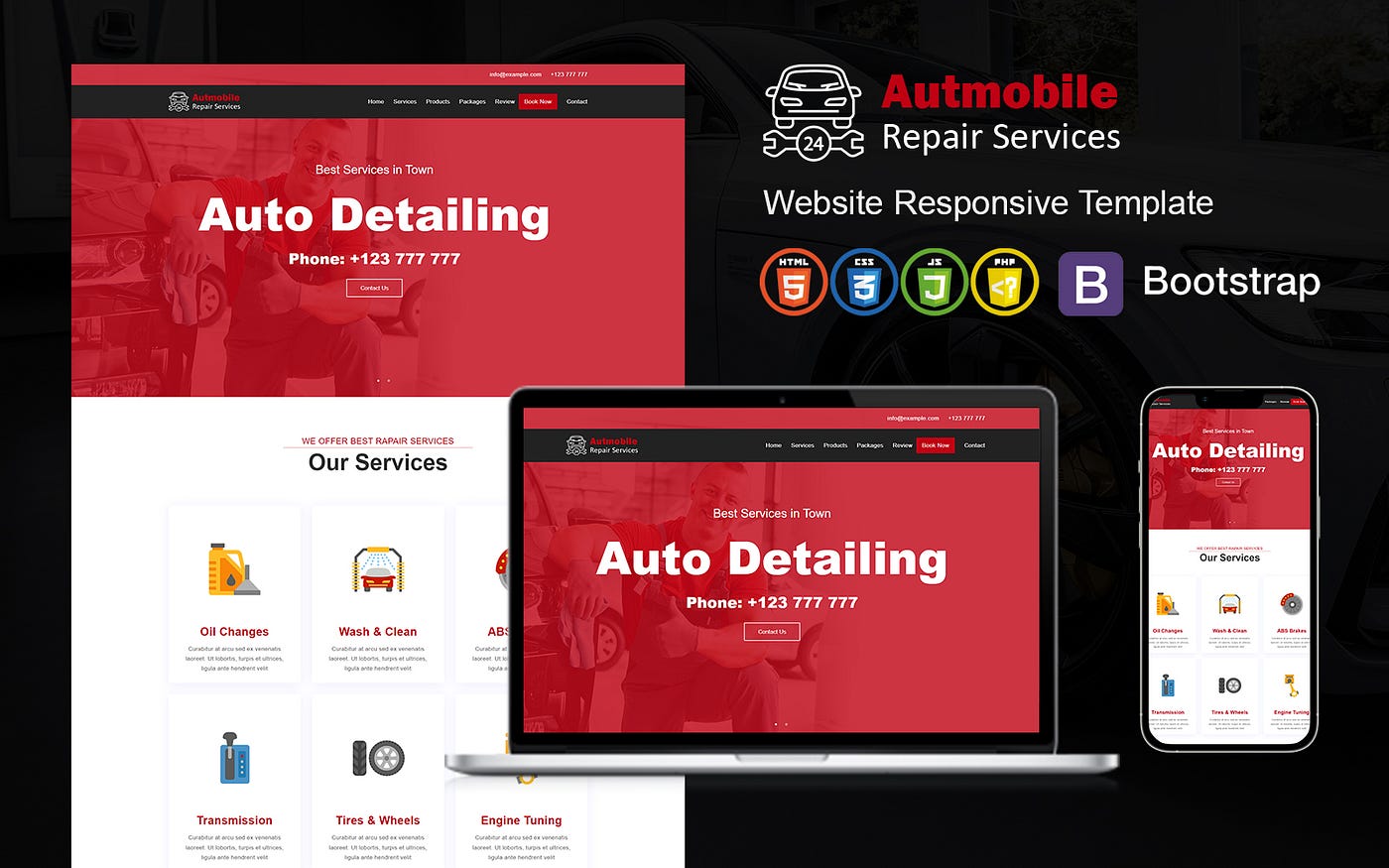 Rev Up Your Business with Car Detailing Website Templates Drive Success with Stunning Designs by Z. Software Engineer Medium
