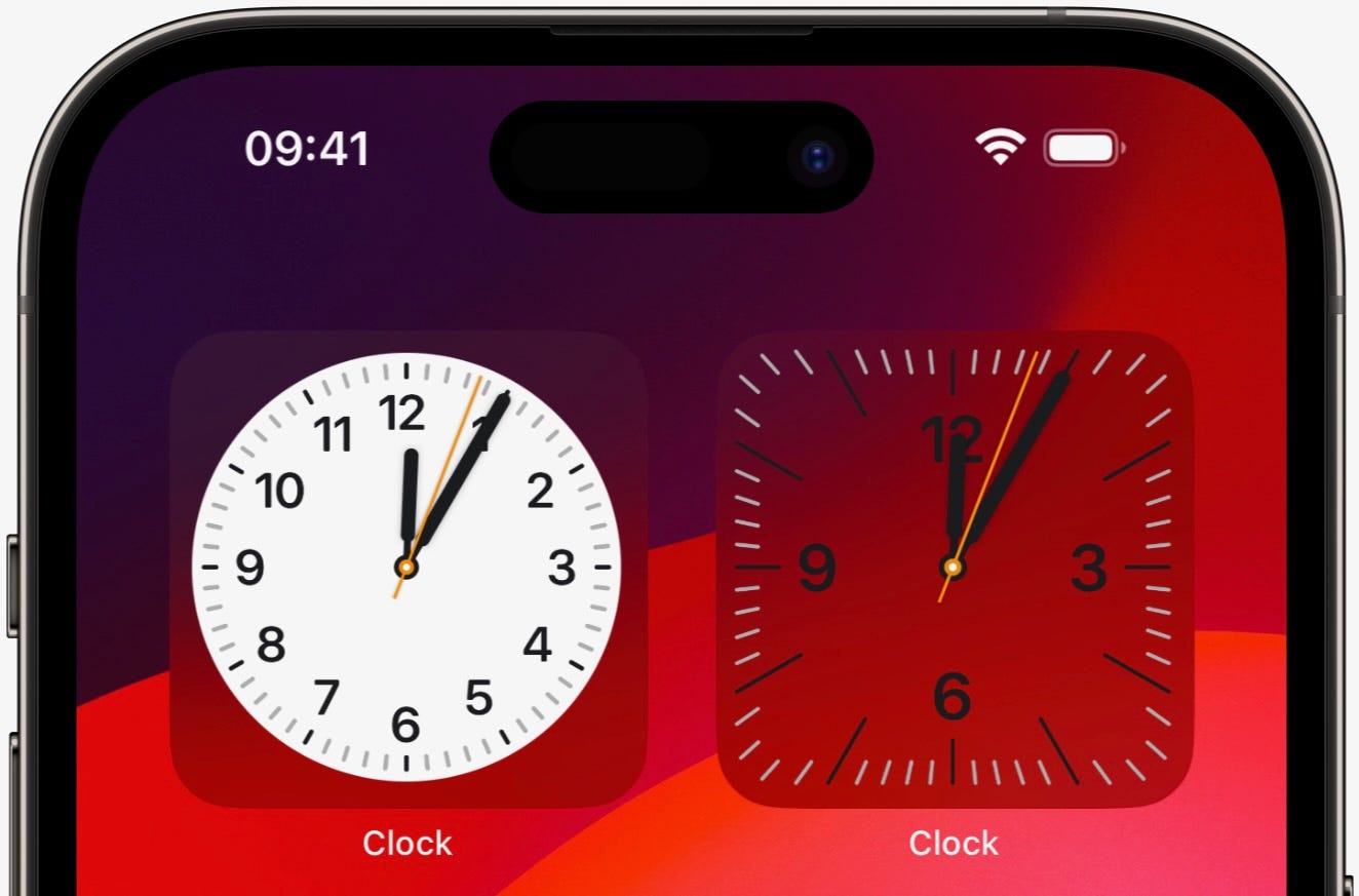 IOS 17 New Dual Clock Widgets With Country Time Zone In IOS, 46 OFF
