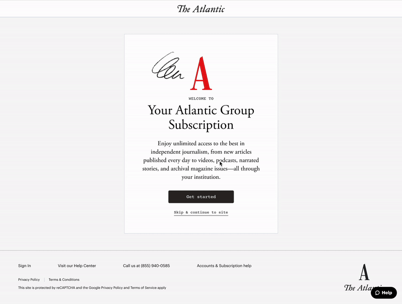 How we introduced group subscriptions to The Atlantic The Audiencers