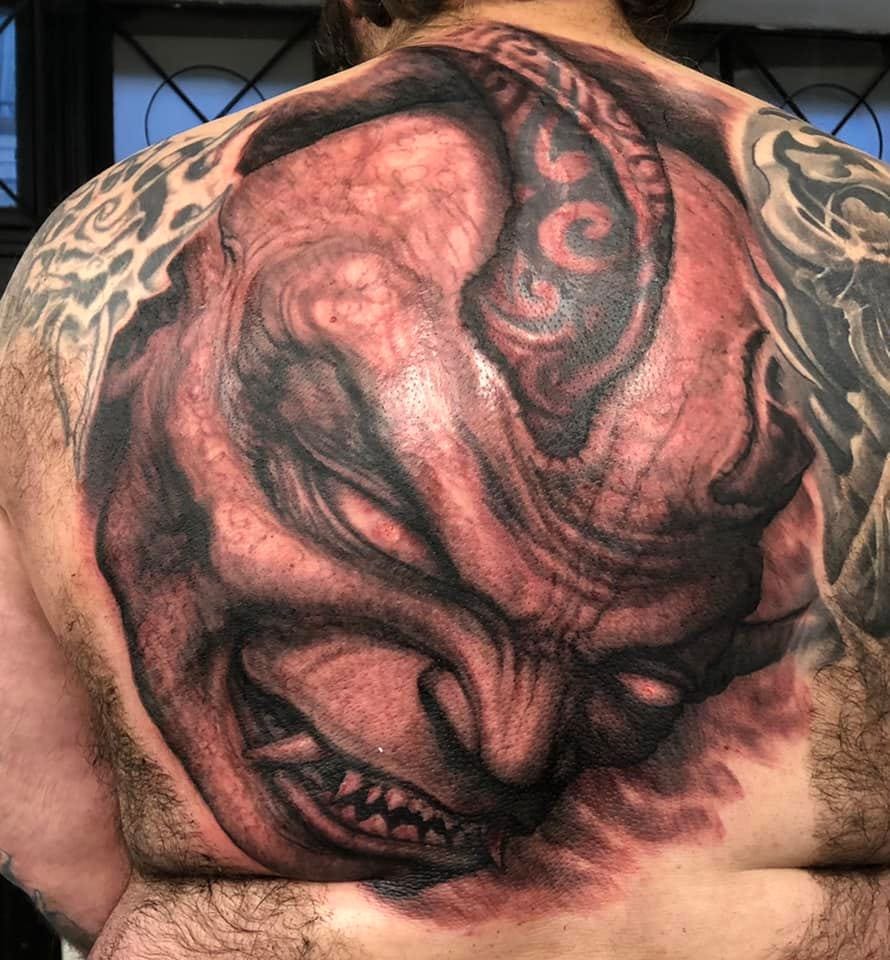 Paul Booth Sleeve Tattoos