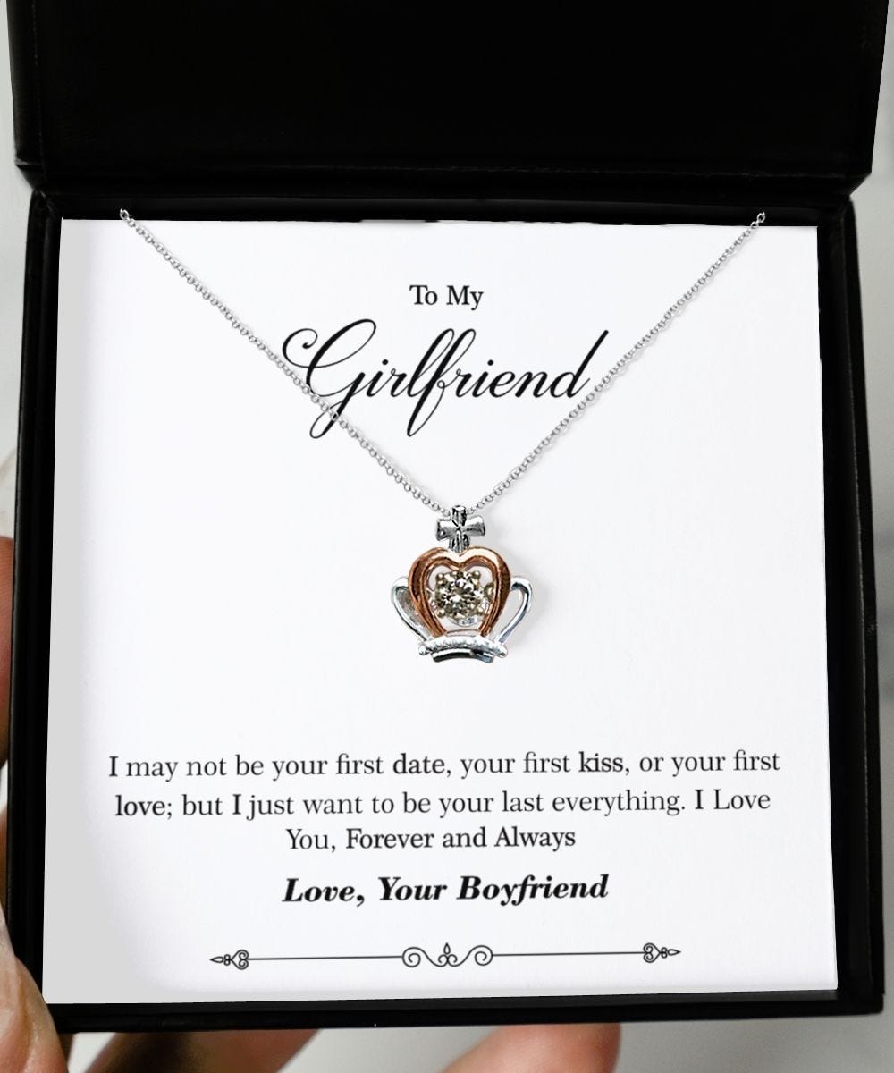 To My Girlfriend Necklace Medium