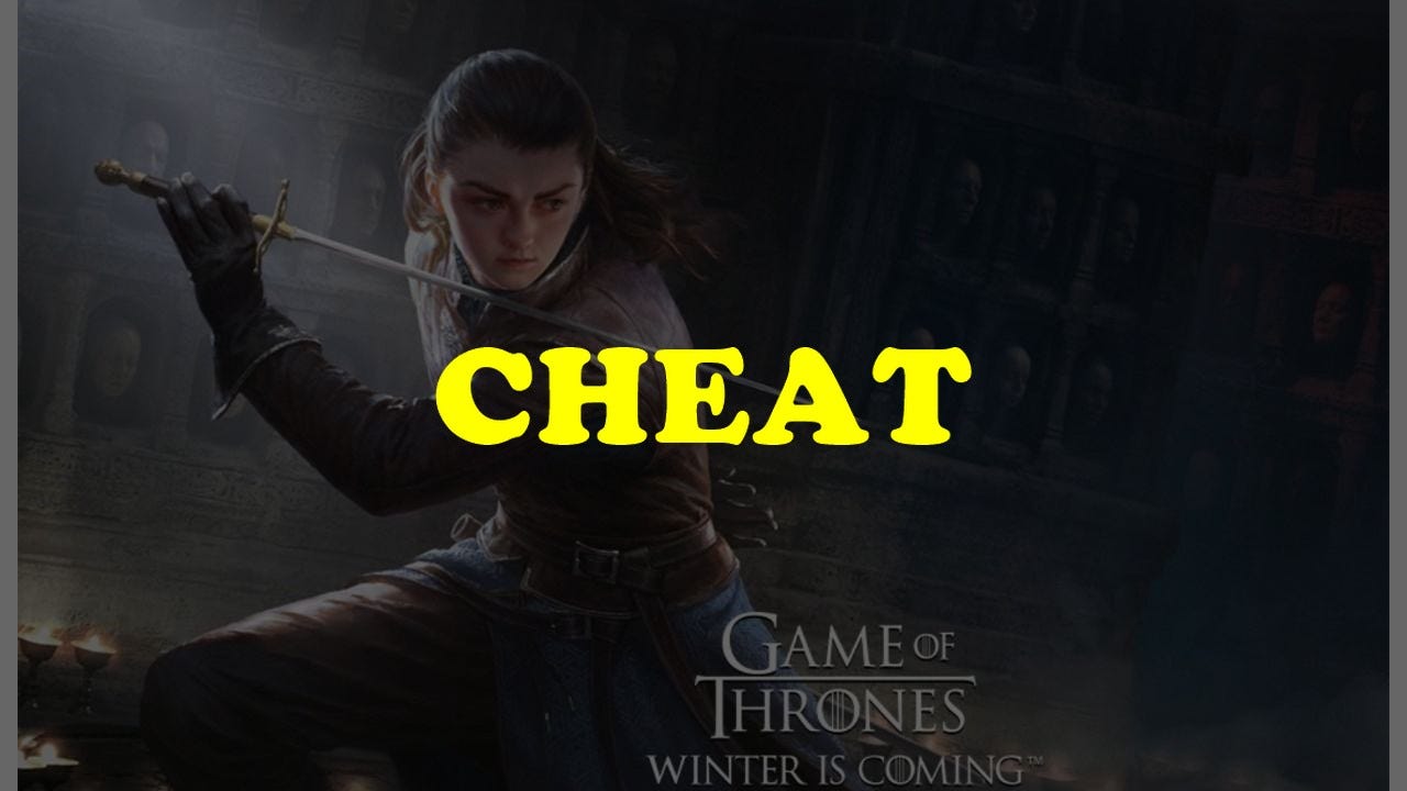 Game Of Thrones Winter Is Coming Cheat Medium