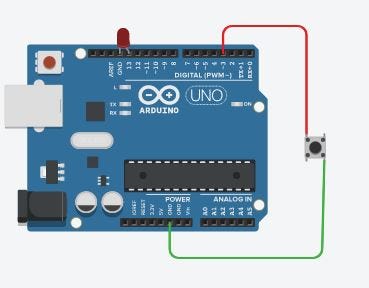 IOT — Getting Started #07 (Use push buttons without resistors) | by