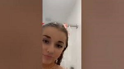 Breckie Hill Shower Video Cucumber Leaks — Breckie Hill Shower Video on