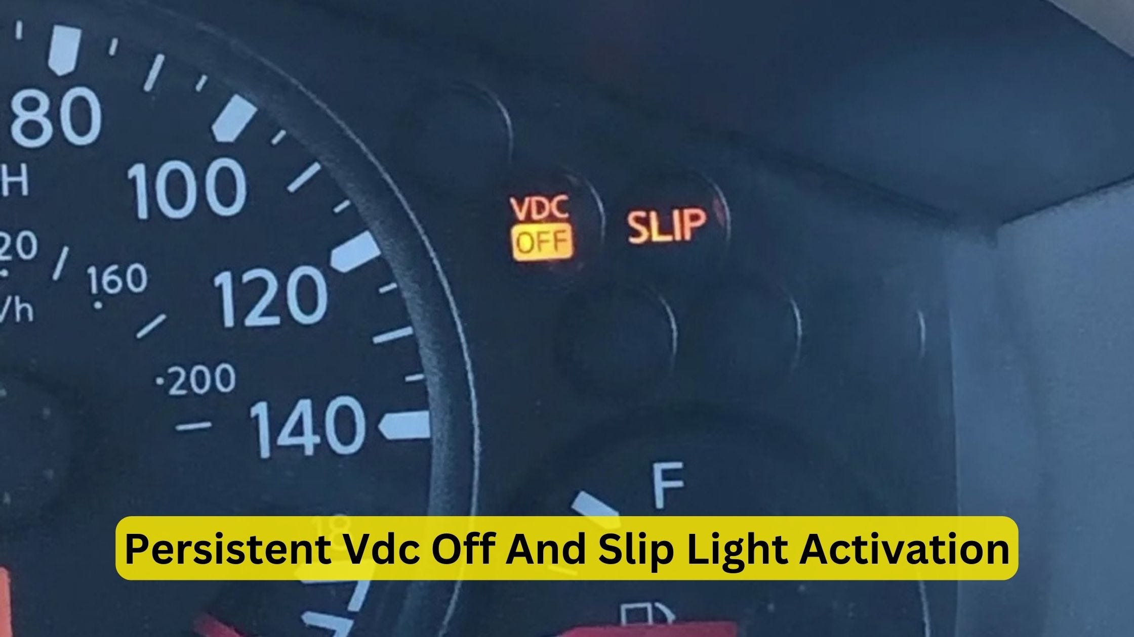VDC Off And Slip Light On: Troubleshooting Tips
