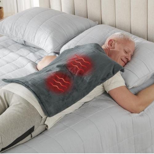The Deep Infrared Heating Pad — helps ease sore muscles and