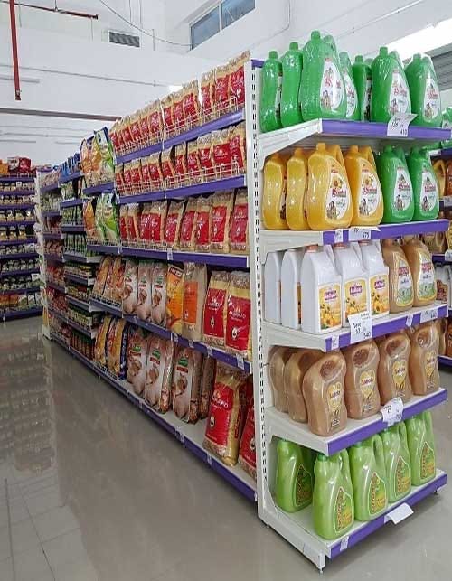Supermarket Rack Manufacturer in Agra by Raman Steel Industries Nov