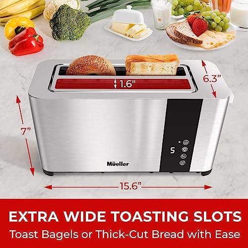Best Long Slice Toaster Of 2023 Best Picks Wild Kitchen Medium