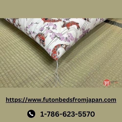 Unlocking Tranquility The Art of Japanese Zabuton Futon beds from