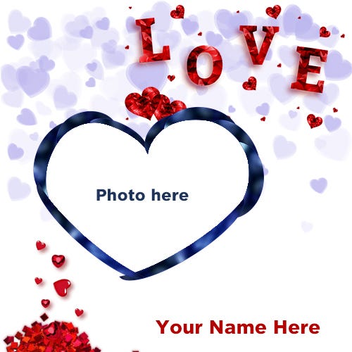 Love photo frames with name. Are you thinking to surprise your loved… by makephotoframes Medium