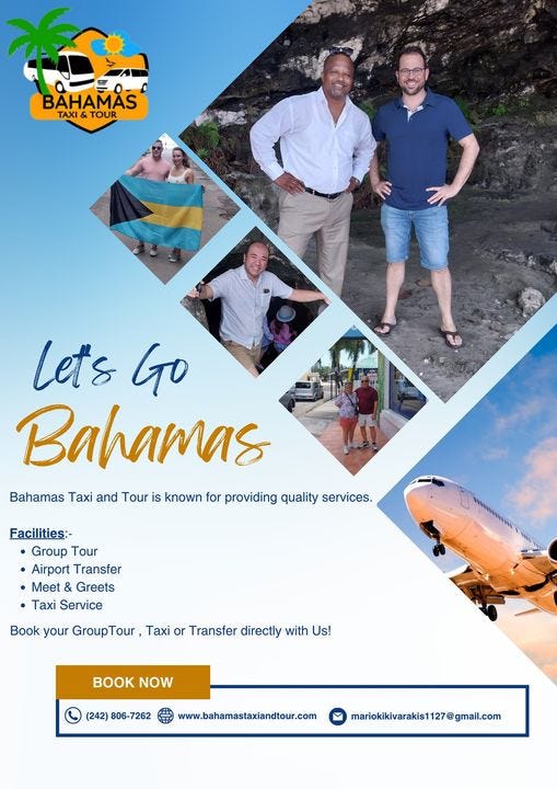 shuttle from airport to atlantis bahamas by Taxi and Tour Bahamas