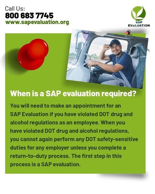 FMCSA SAP Program & DOT SAP Providers — SAP Evaluation by Aacsatlanta
