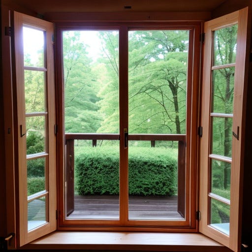 Windows wood. Windows made of wood are a popular… by Glass/Windows