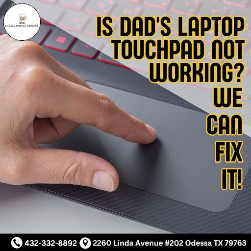 1 Cell Phone Repair offers expert laptop touchpad repair services. If