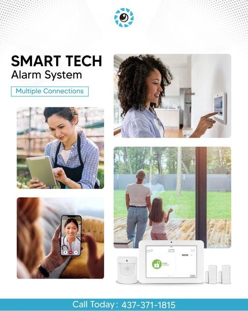 Qolsys Alarm System in Brampton Home Surveillance SS Solutions by