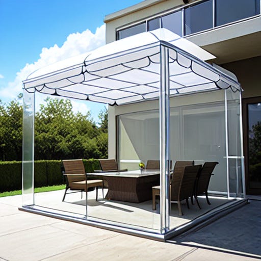 Plexiglass canopy. A plexiglass canopy typically refers to… by Glass/Windows/Waterproofing