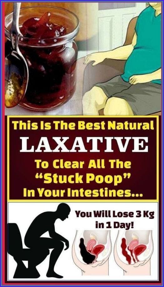 Clear All The “STUCK POOP” In Your Intestines … You Will Lose 3 Kg In 1