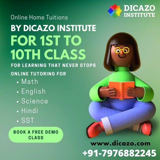 Tuition classes available from 1 to 10th by Shreyajha Jul, 2023