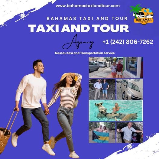 transportation from nassau bahamas airport to atlantis by Taxi and
